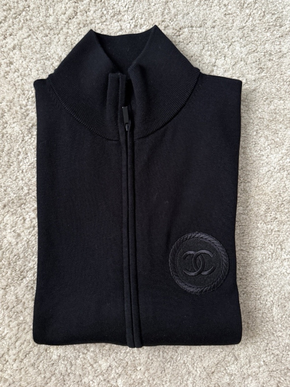 Chanel Uniform Zip Up Jacket